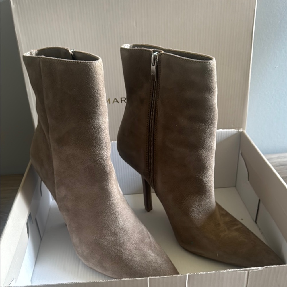 Women's Tan Ankle Boots Size 11